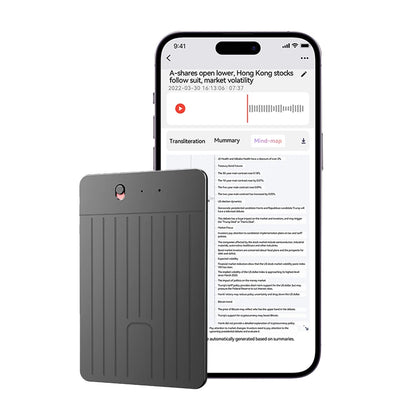 ChatGPT-4 AI Voice Recorder Transcribe & Translation Digital Recording