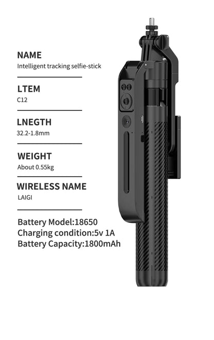 COOL DIER C12 New Selfie Stick Gimbal Stabilizer