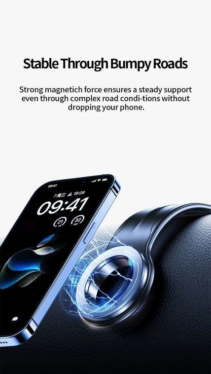 Magnetic Car Phone Holder Foldable Car Cell Phone Support Mount