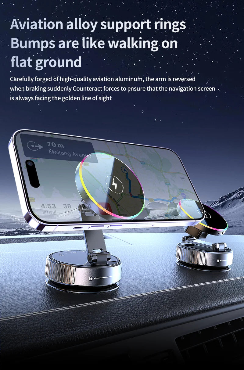 Fashionable Design Car Magnetic Wireless Charging Stand