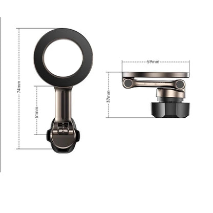 Adjustable Magnetic Car Phone Holder Mount for Tesla Model 3 Highland