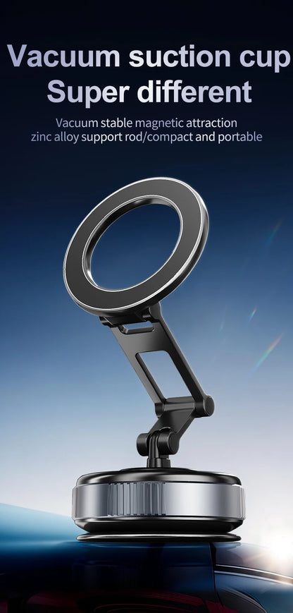 Universal Strong Magnetic Car Phone Holder Foldable Design