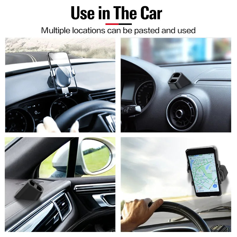 Mobile Phone Bracket Base In Car Dashboard Phone Holder