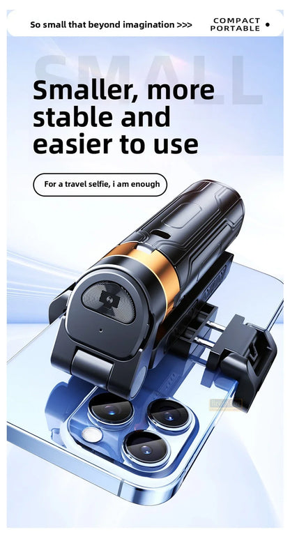 Portable Mini Remote Control Selfie Stick 360 Degree Rotation