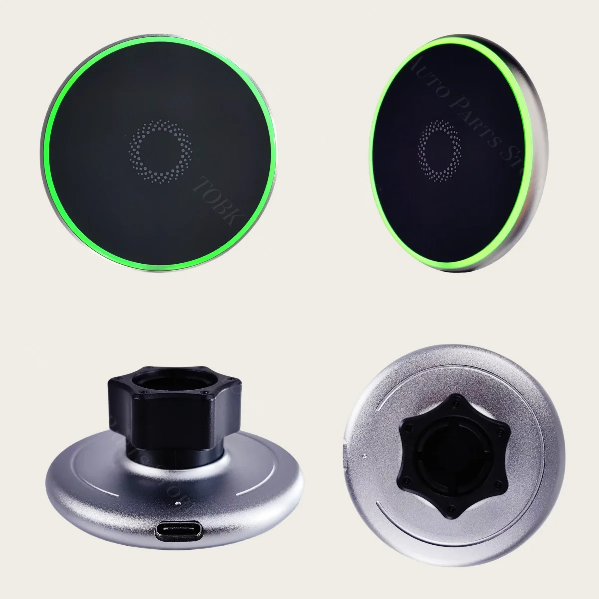 Magnetic Phone Holder for Audi Q7 Wireless Charging