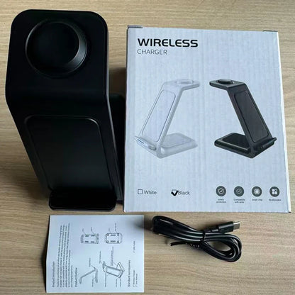 Universal 25W Fast Vertical Phone Stand Holder 3 in 1