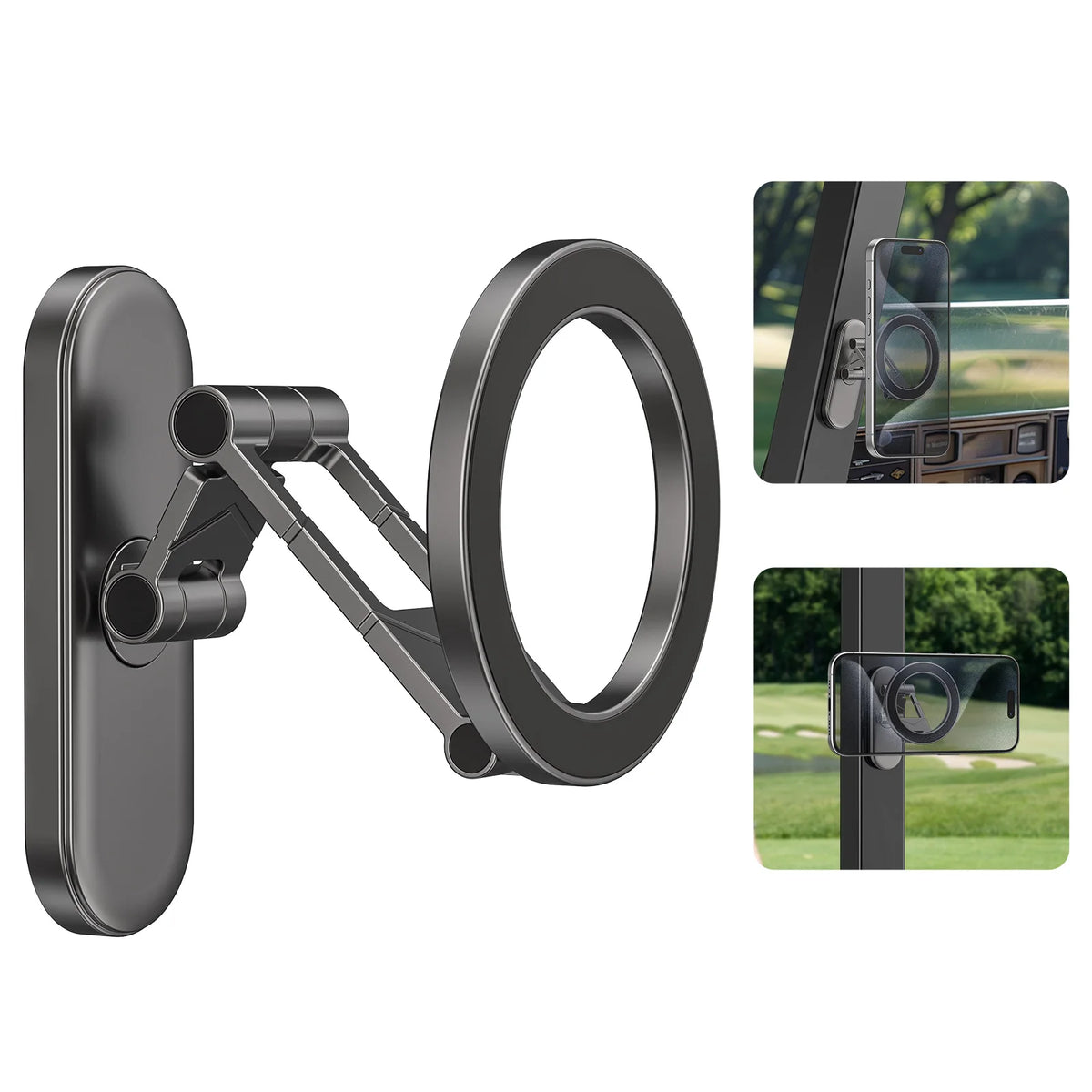 Dual Side Magnetic Car Phone Holder