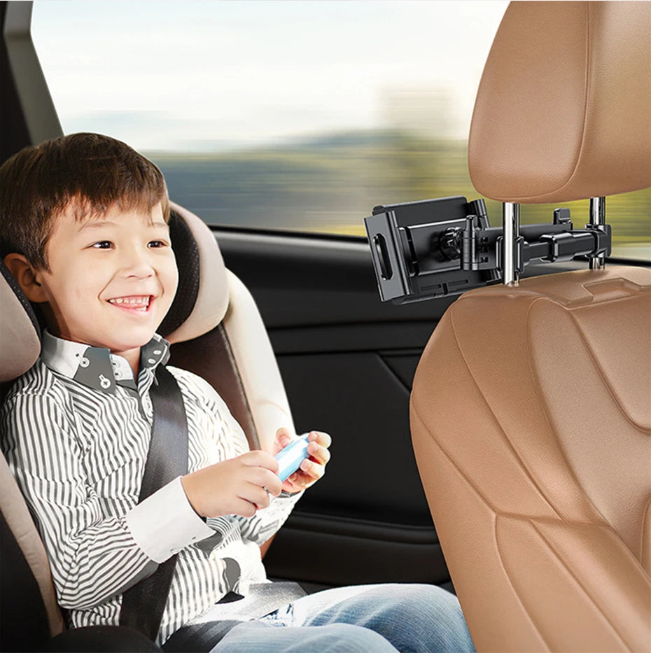 Car Headrest Tablet Holder Seat Back Phone Holder