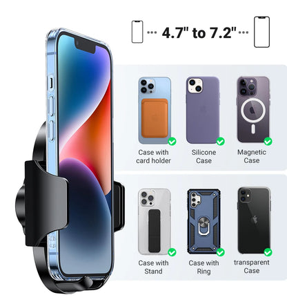 Car Phone Holder Stand Gravity Dashboard Phone Holder Universal