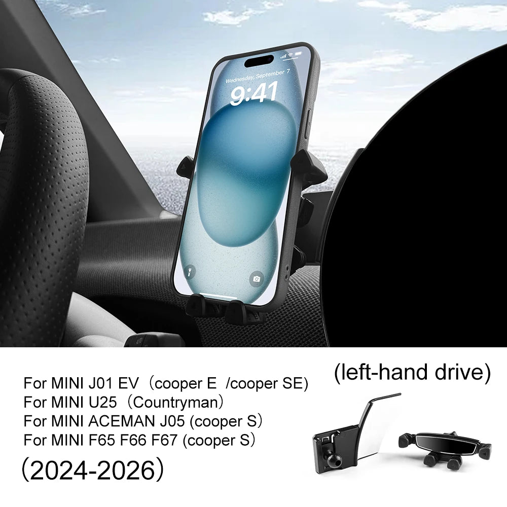 For Mini Cooper GPS Gravity Phone Holder Bracket Mount