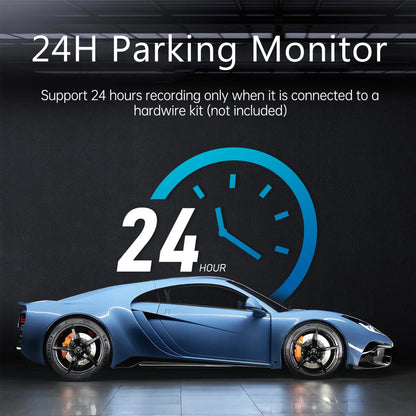 4K Dash Cam for Cars Car Camera Dash Cam WIFI Camera