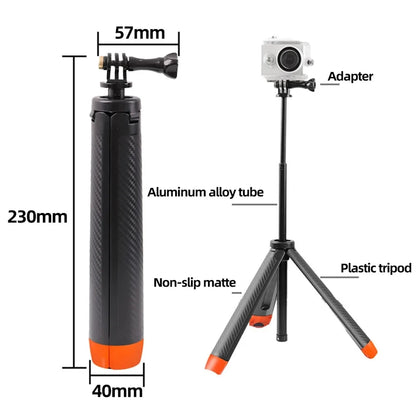 New underwater Buoyancy Bar Selfie tripod Waterproof