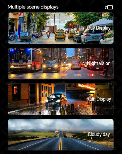 OBDPEAK K8 Pro Front 5K Rear 1080P Dash Cam Camera