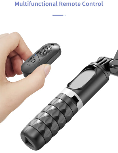 Bluetooth Smartphone Gimbal Stabilizer with Extendable Stick