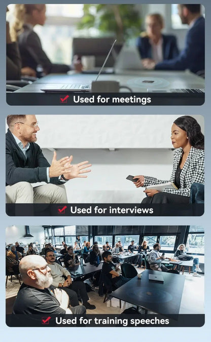 AI Voice Recorder APP Control AI Notetaking Device