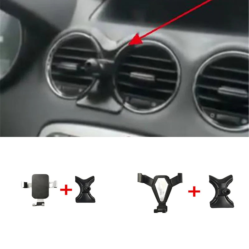 1 Set Plastic Material Special Car Phone Holder Fixed Bracket Stand