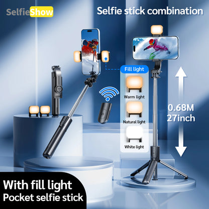F01 Selfie Stick Portable Tripod Phone Stand