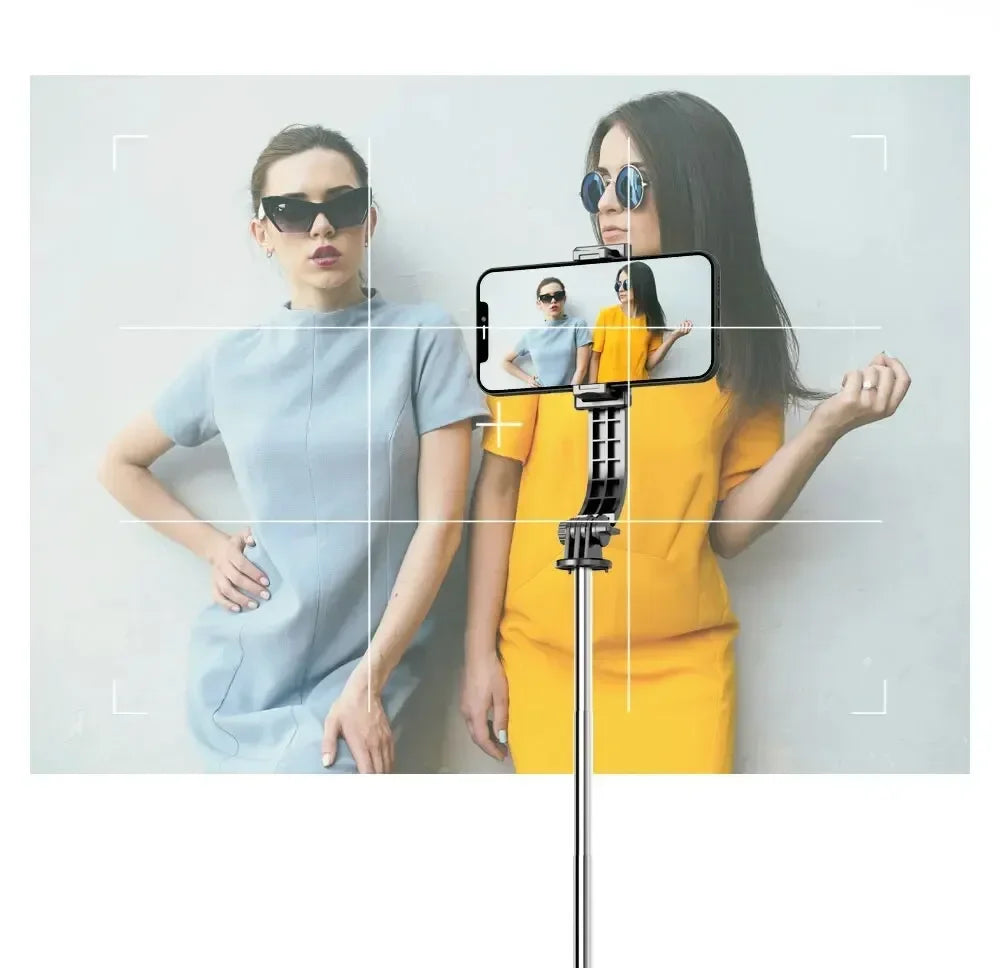 Wireless Selfie Stick for Smartphone 44 Inch Tripod