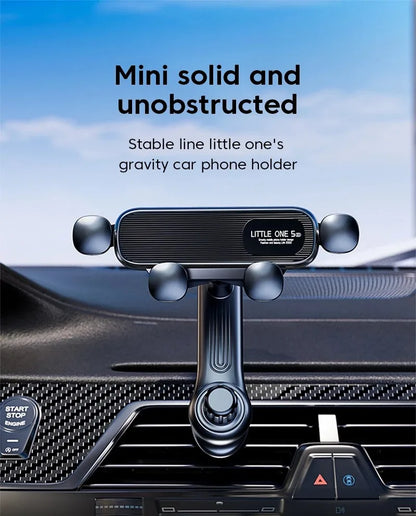 Gravity Car Phone Holder Air Vent Easy Install 360° Rotatable