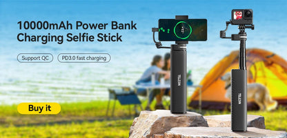 TELESIN For GoPro Selfie Stick Foldable Tripod Phone Holder