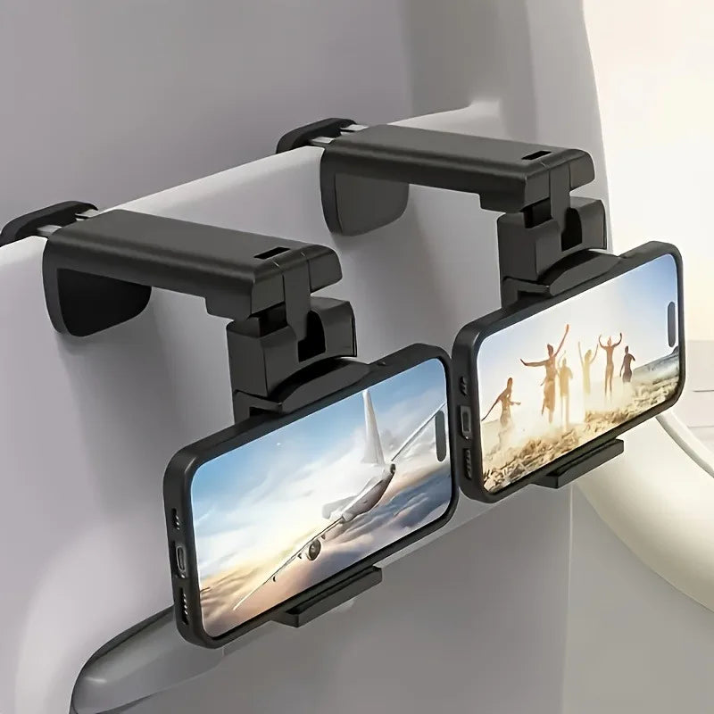 Universal Foldable Airplane Travel Phone Holder Desk Lazy Car Seat