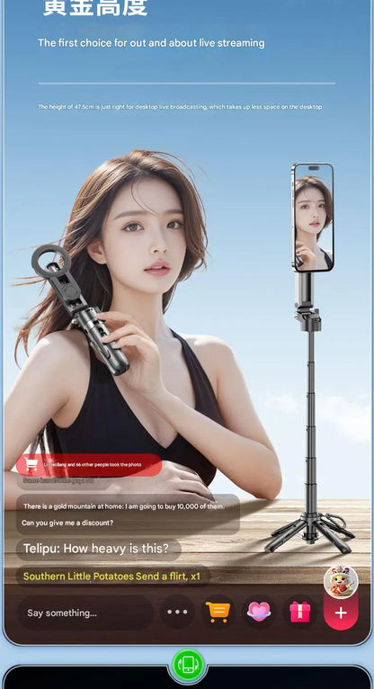Upgraded Multi-Function Foldable Magnetic Phone Holder