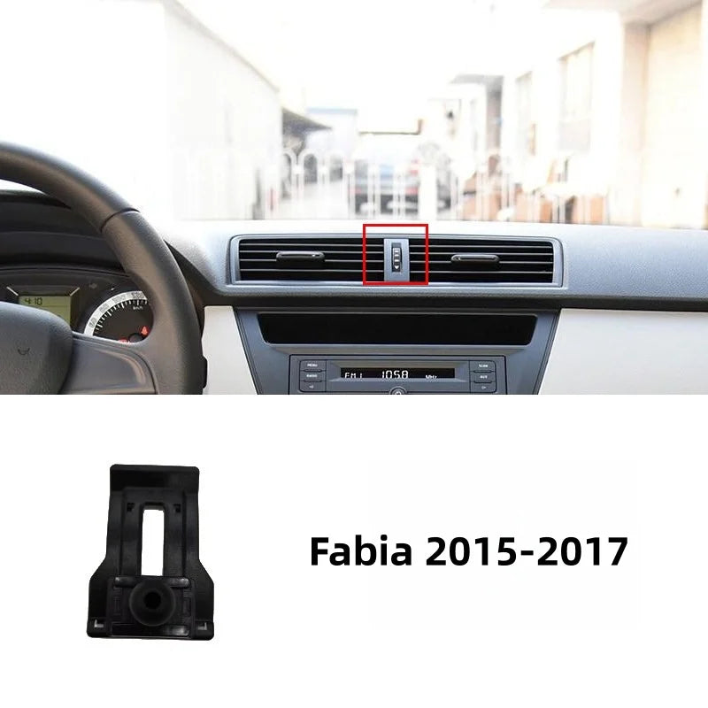 For Skoda Interior Phone Holder Stand Base Mount Bracket