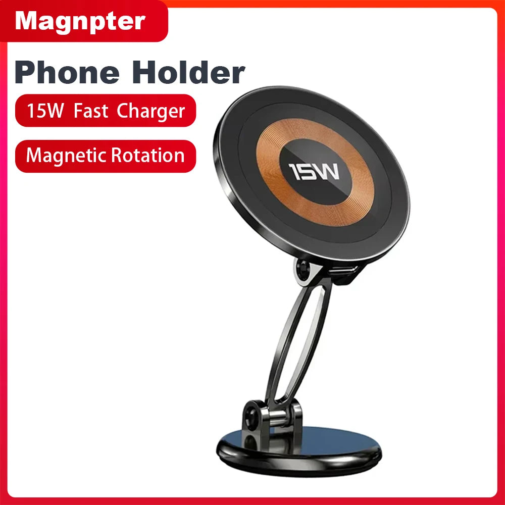 15W Magnetic Car Phone Holder Mobile Phone Car Holder