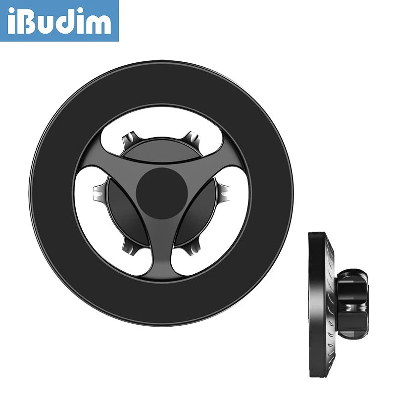 Magnetic Ring Car Phone Holder for 17mm Ball Head Base