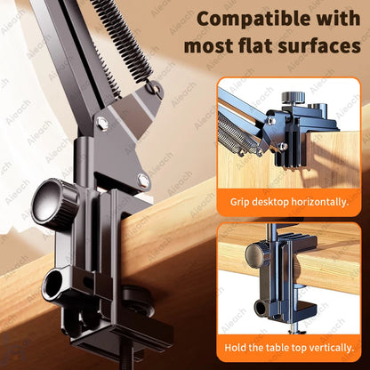 GOYN Metal Tablet Stand, Foldable 360° Rotating Holder