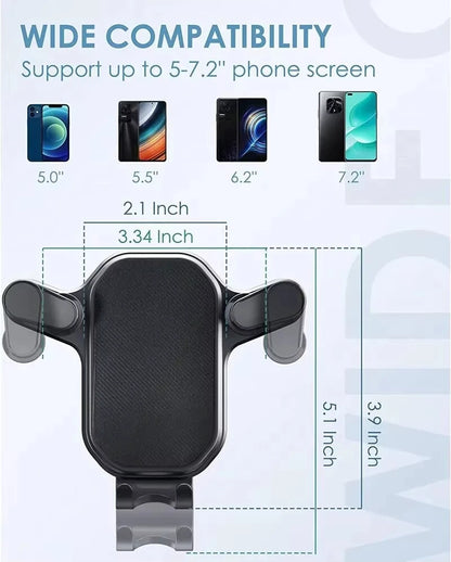 Car Phone Holder Stand Air Vent Gravity