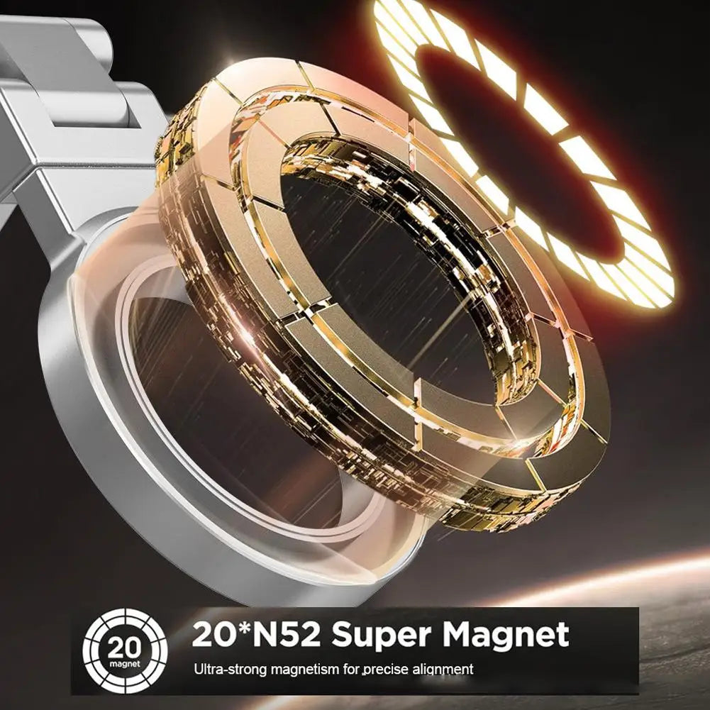 Adjustable Magnetic Phone Holder Travel Essentials Flexible Rotation