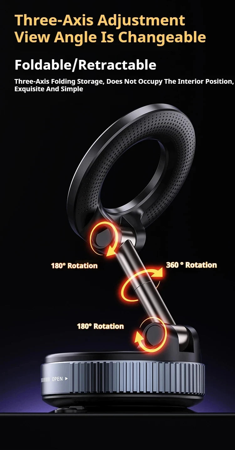 Xiaomi Magsafe Car Phone Holder Suction Cup Vacuum