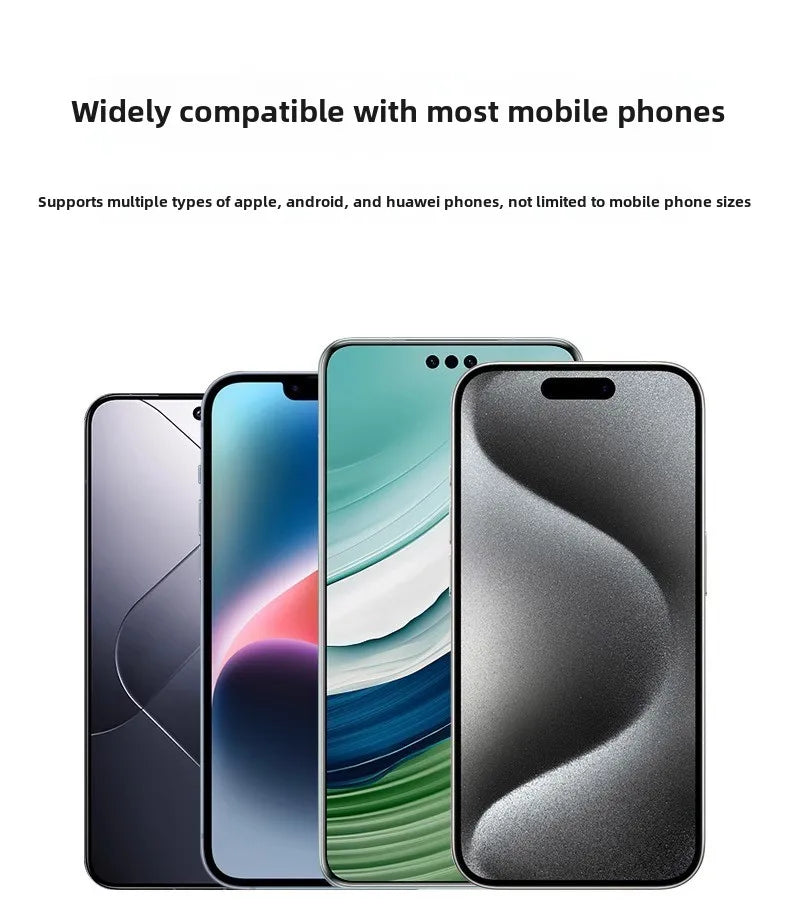 Magnetic Car Phone Holder Car Display Screen Side Rotation