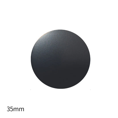 Matte black magnetic sheet adhesive metal plate for car