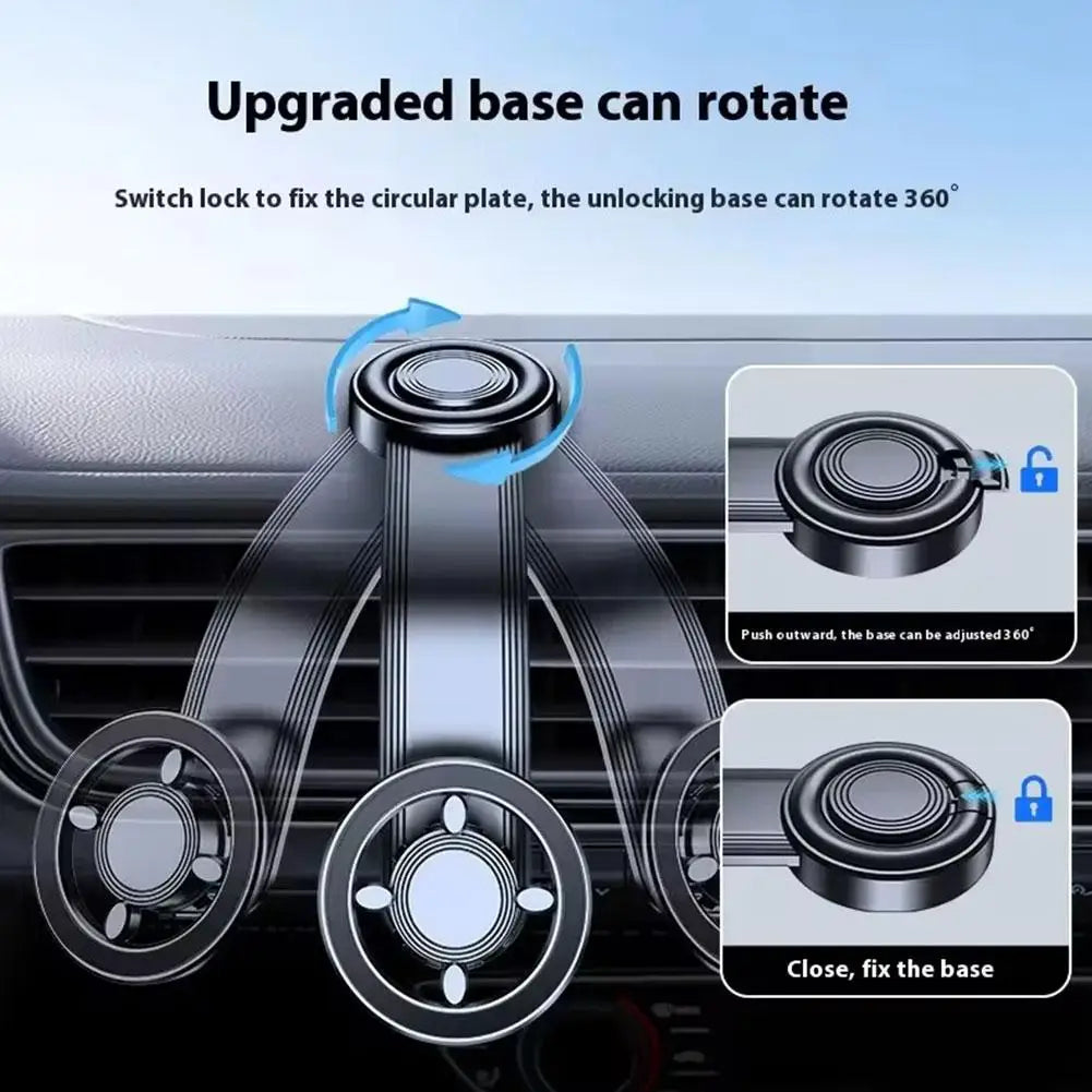 Car Navigation Bracket Magnetic Car Phone Holder Stand