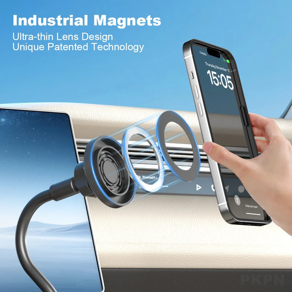 Universal Magnetic Car Phone Holder Cup Holder