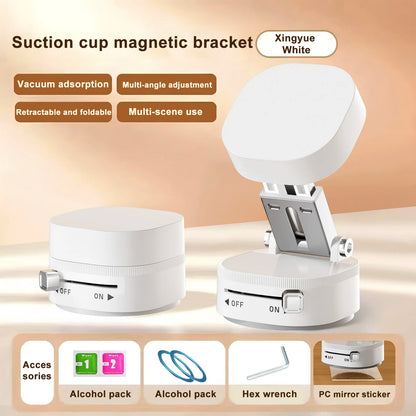 Suction Cup Magnetic Phone Holder Lazy Multi-functional Holder
