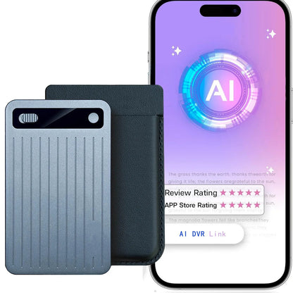 Ultra-thin AI Dual Mode Recorder Chatgpt AI Card Recorder