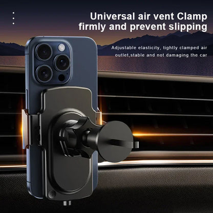 120W Magnetic Charger Car Phone Holder 15W Fast Wireless Charging