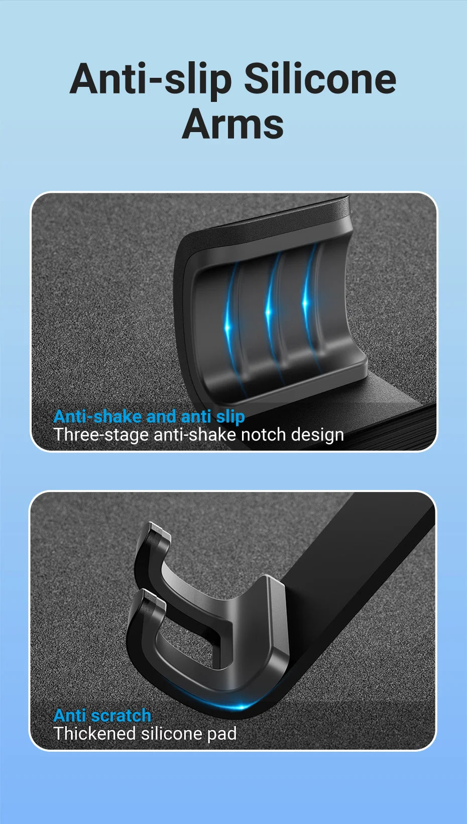 Vention Car Phone Holder Gravity Phone Stand