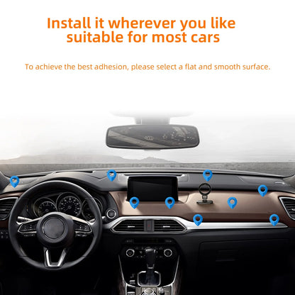 Dual Side Magnetic Car Phone Holder