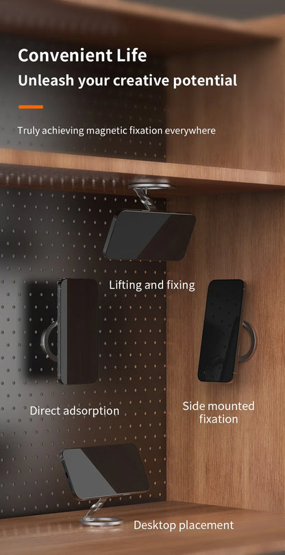 Foldable Double Sided Magnetic Phone Holder Stand