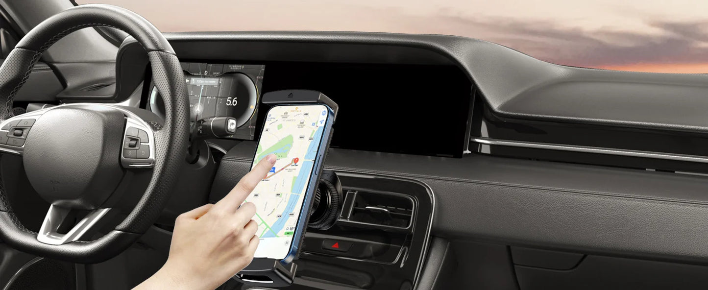 Eary Car Phone Holder 360°Rotatable Mount Vent