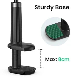90cm Phone Holder Stand Lazy Bracket Headrest Bed 360