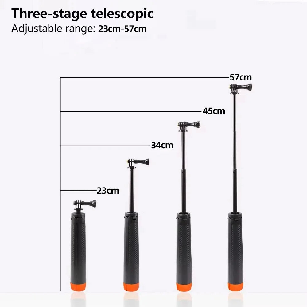 BSLIUFANG underwater buoyancy pole extendable selfie stick