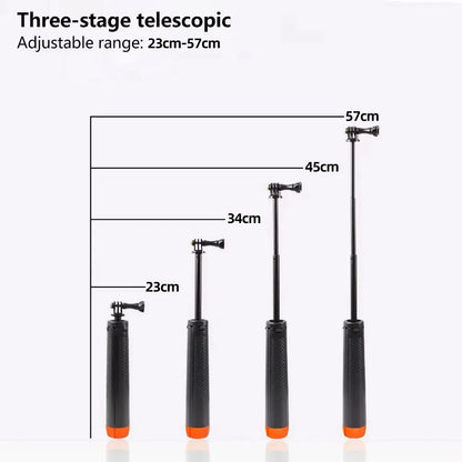 BSLIUFANG underwater buoyancy pole extendable selfie stick