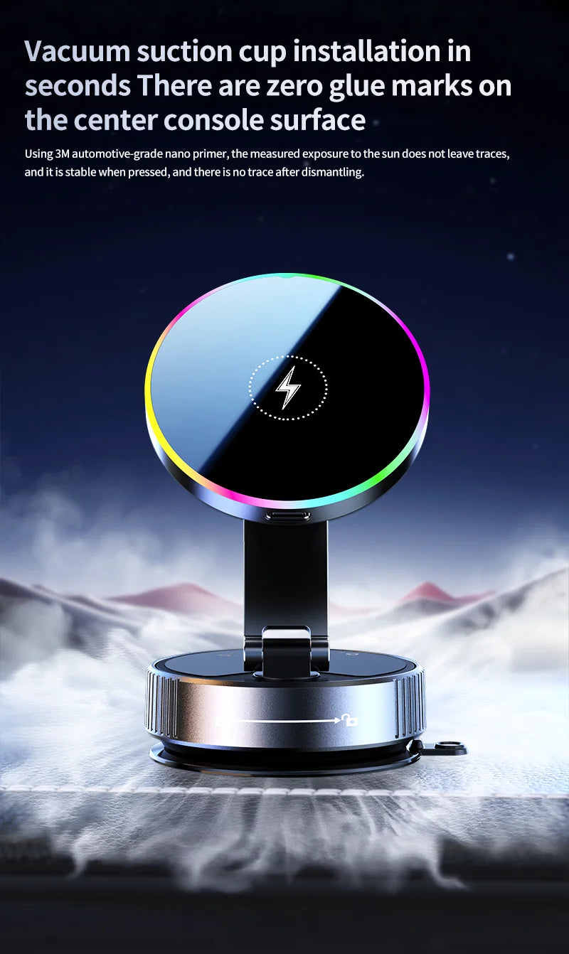 Fashionable Design Car Magnetic Wireless Charging Stand
