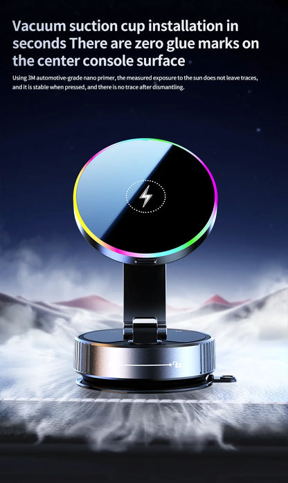 Fashionable Design Car Magnetic Wireless Charging Stand