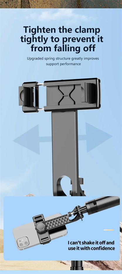 130cm Long Selfie Stick Tripod Extendable Wireless Bluetooth